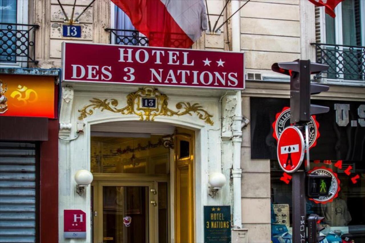 Hotel Des 3 Nations Párizs Kültér fotó